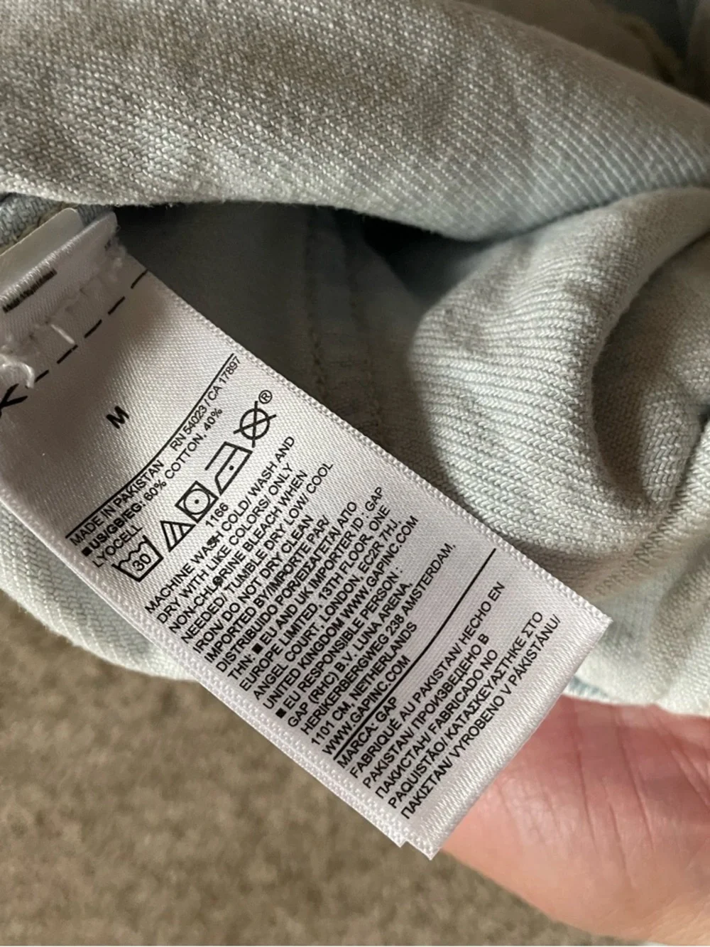 Gap Supersoft Pull On Barrel Jean Pants - Picture 4 of 5